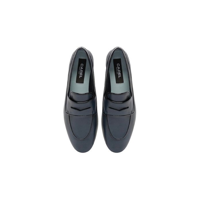 REGINA MOCASSIN SLIPPER MARINE CAREL