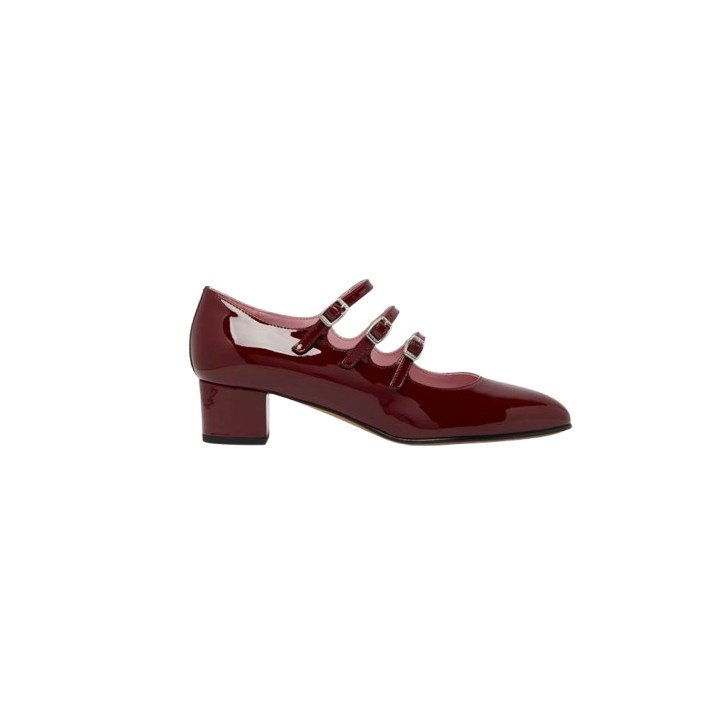 KINA BABIES VERNIS BORDEAUX CAREL