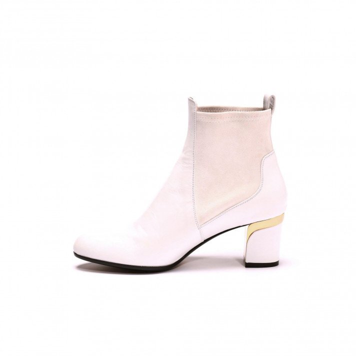 Margaux 2 boots Blanche Violet Tomas