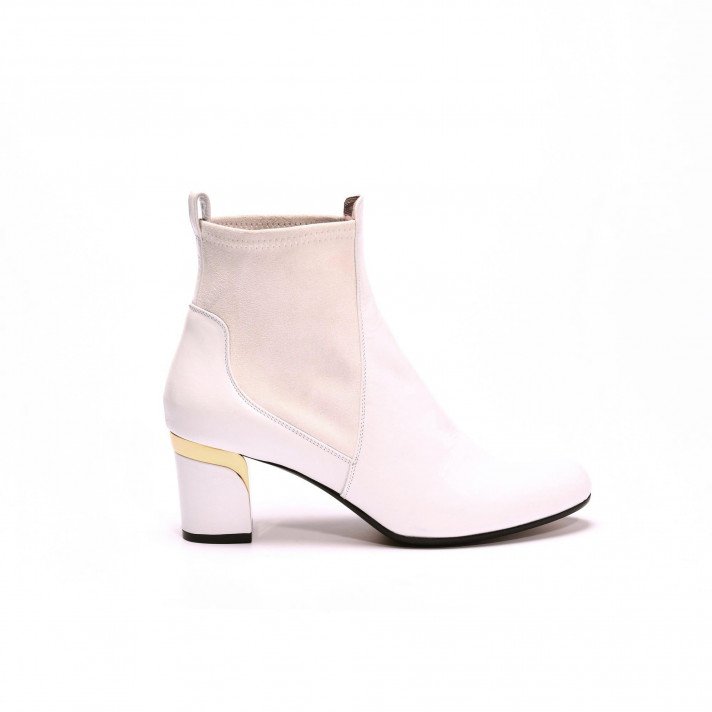 Margaux 2 boots Blanche Violet Tomas