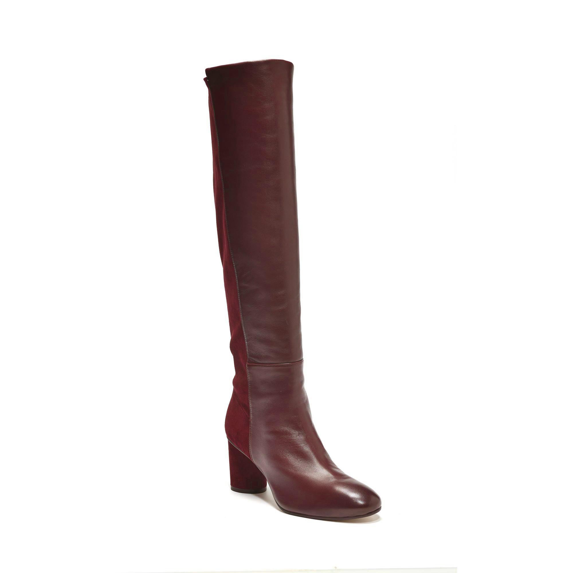 Eloise bottes bordeaux Stuart Weitzman Boutique La Suite